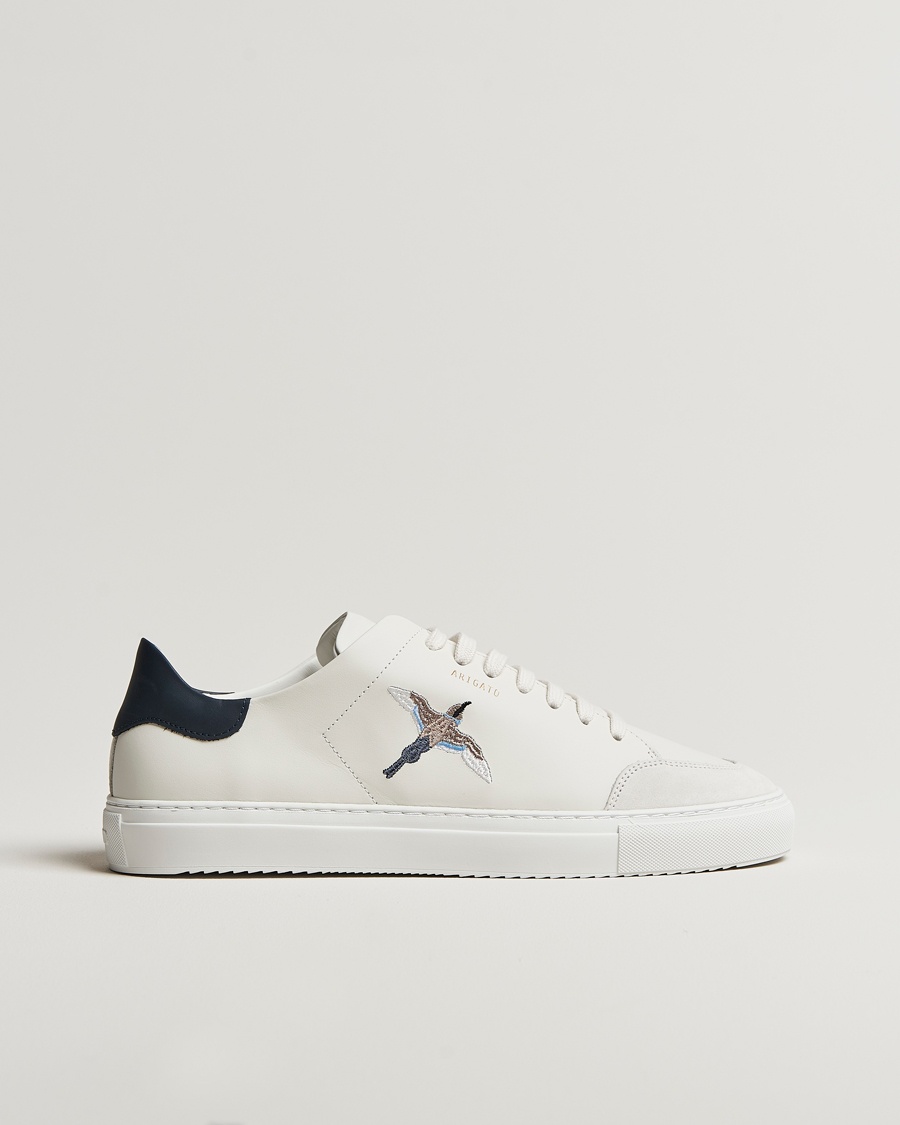 Heren | Witte sneakers | Axel Arigato | Clean 90 Bee Bird Sneaker White/Dark Blue