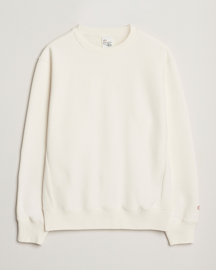 Homme | Sweat-Shirts | Nudie Jeans | Hasse Crew Neck Sweatshirt Ecru