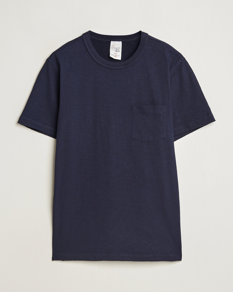 Homme | Sections | Nudie Jeans | Roy Heavy Slub T-Shirt Blueberry