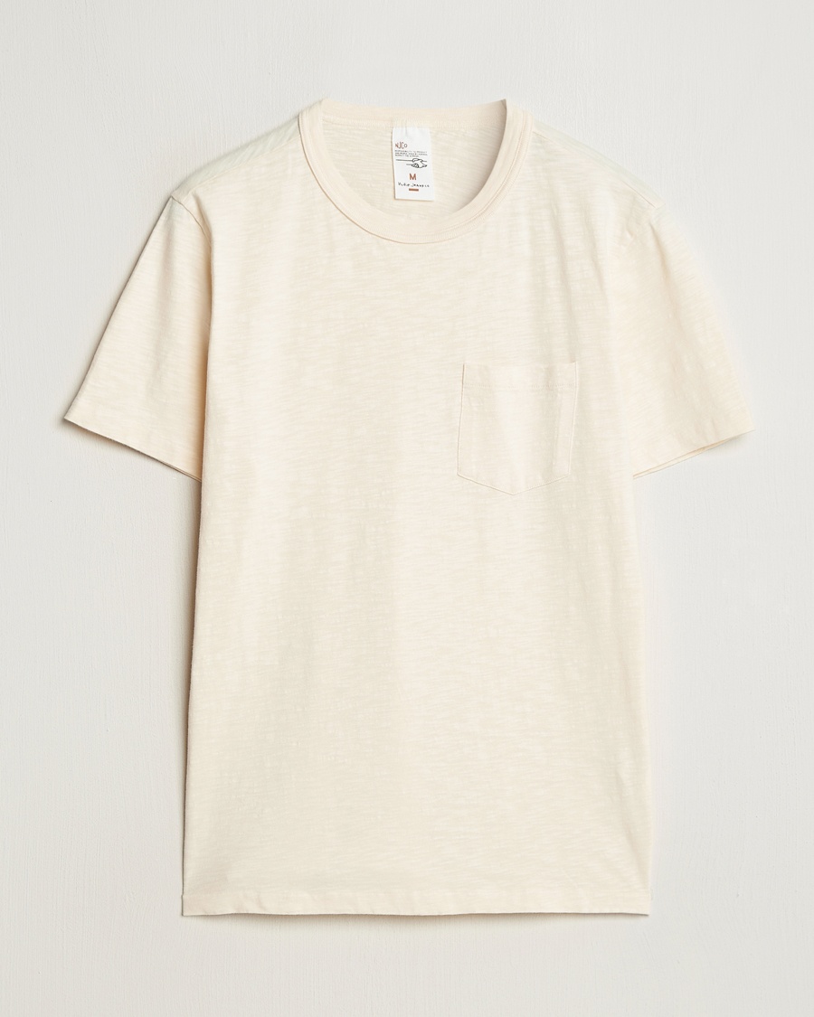 Homme | Sections | Nudie Jeans | Roy Heavy Slub T-Shirt Ecru