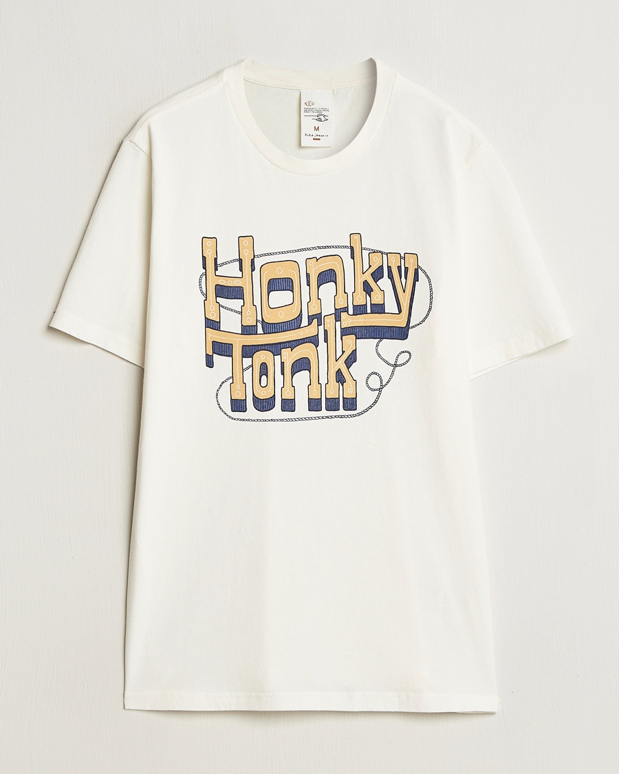 Homme | Sections | Nudie Jeans | Roy Printed T-Shirt Ecru