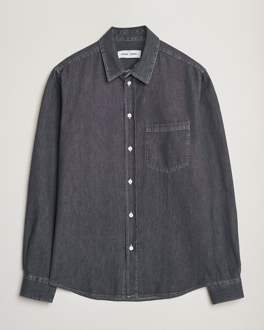 Homme | Business & Beyond | Samsøe Samsøe | Ryan Chambray Shirt Grey