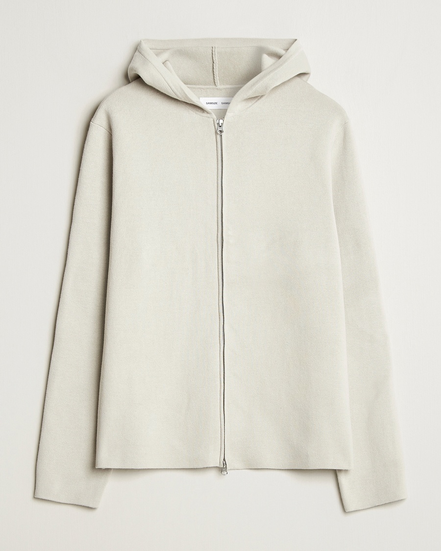 Homme | Business & Beyond | Samsøe Samsøe | Niklas Full Zip Hoodie Moonstruck