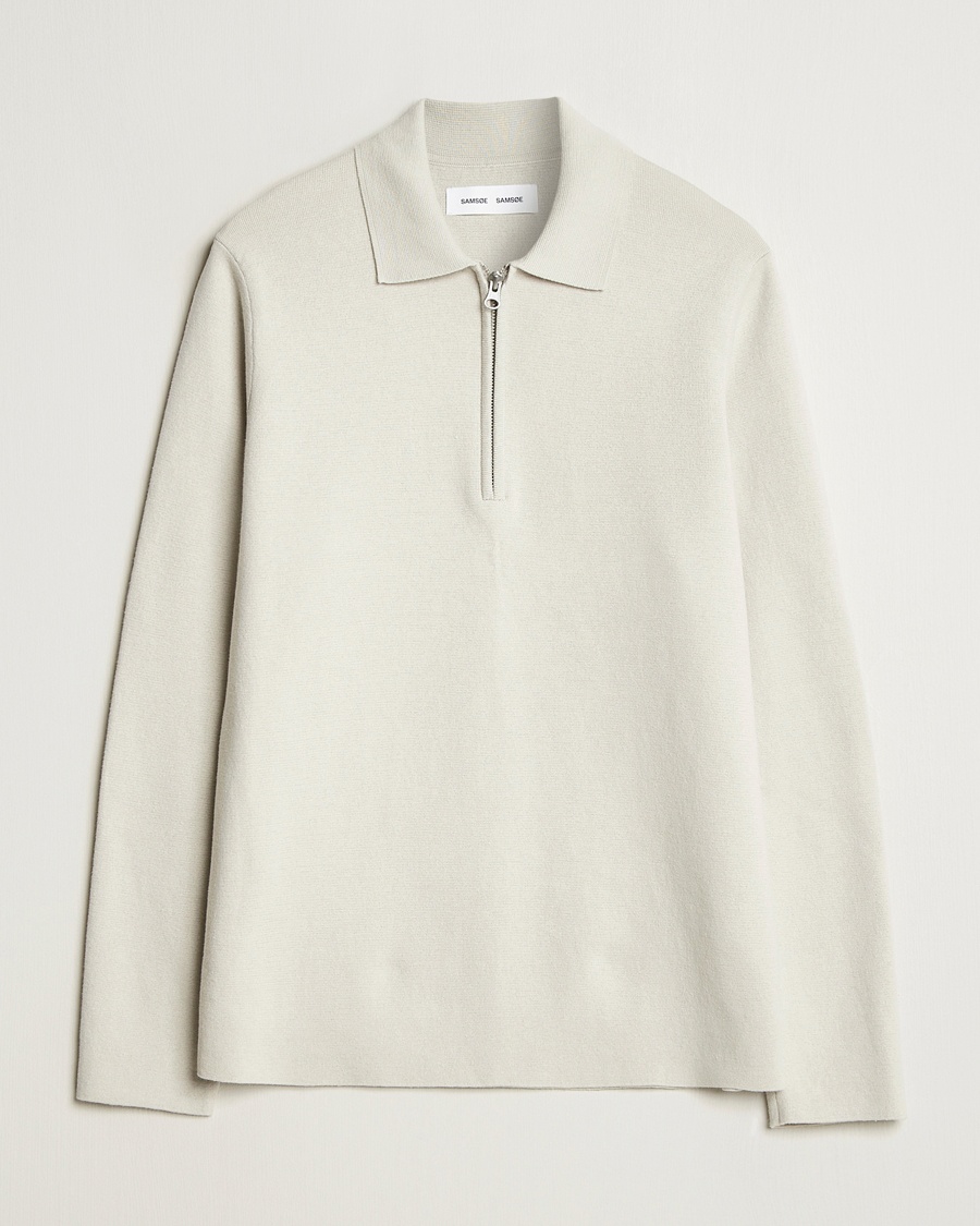 Samsøe Samsøe Guna Half Zip Moonstruck – Beige