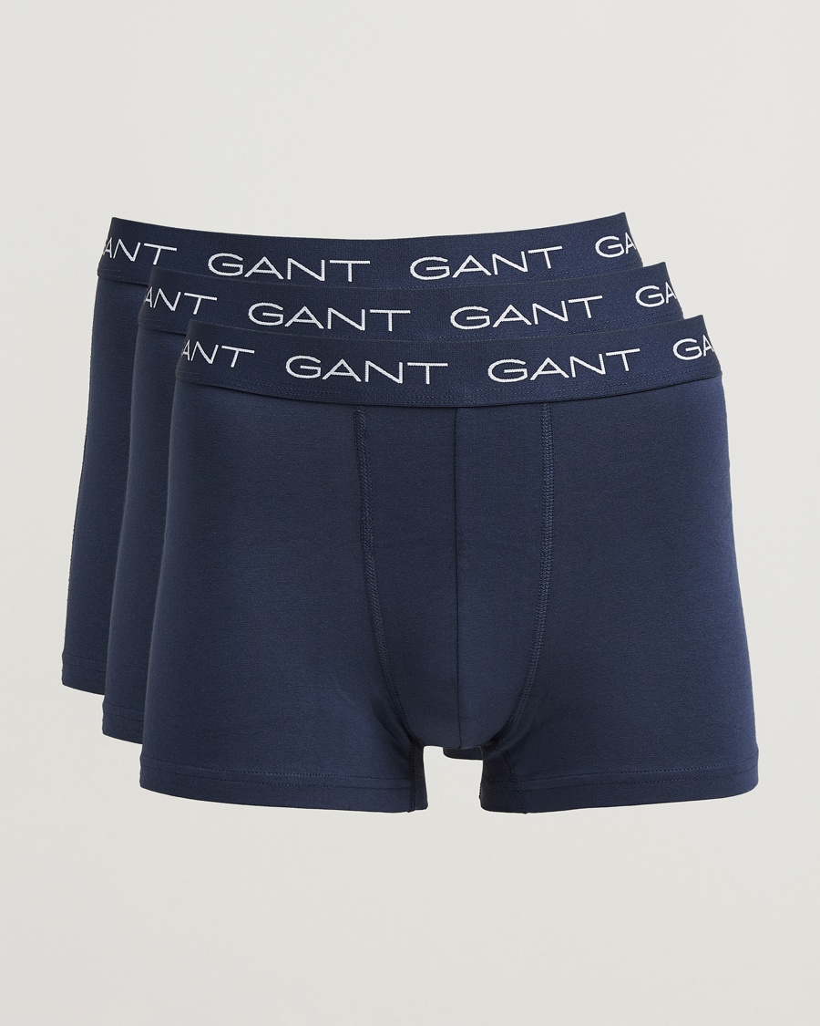 Homme | Vêtements | GANT | 3-Pack Trunks Marine