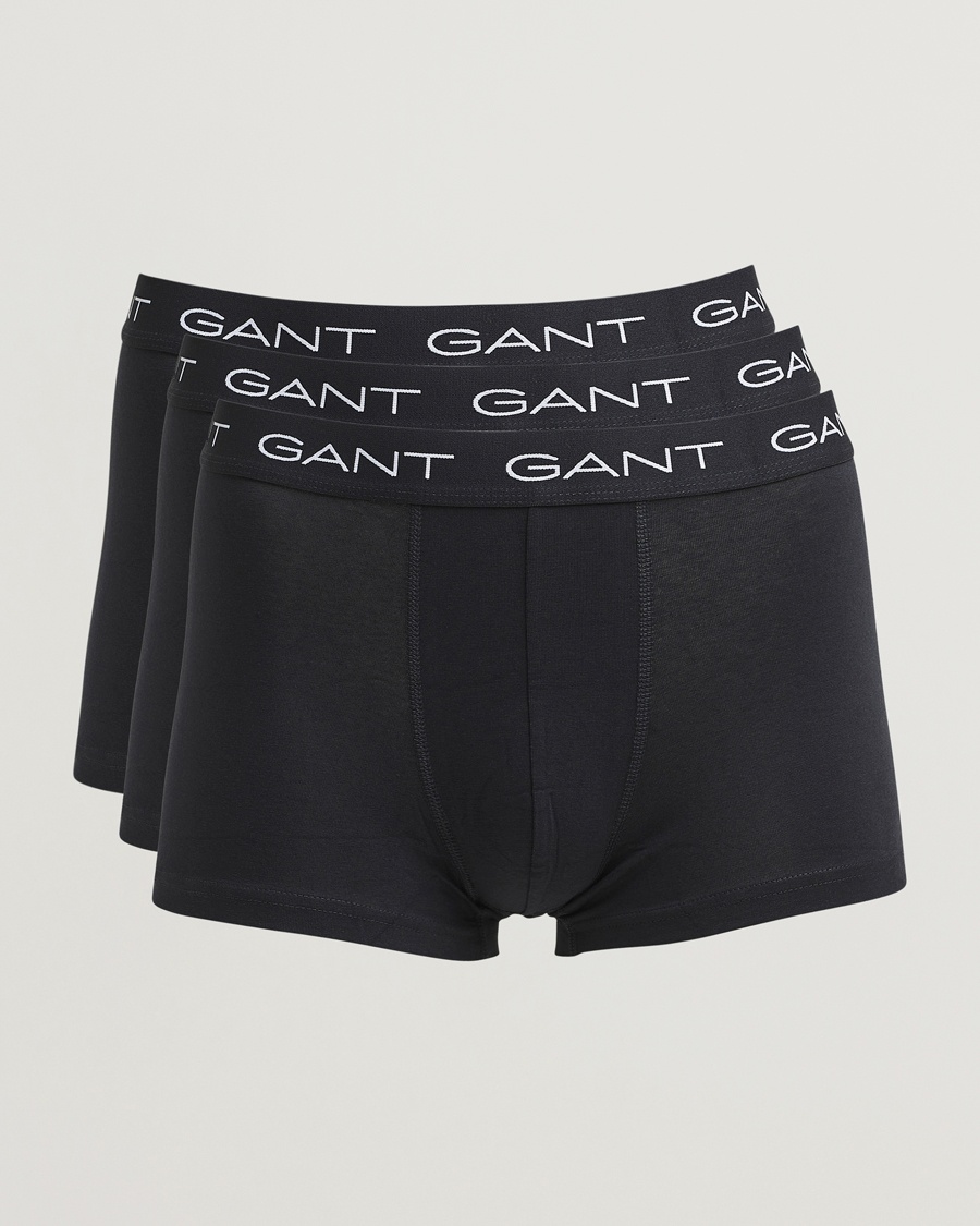 Homme | Vêtements | GANT | 3-Pack Trunks Black