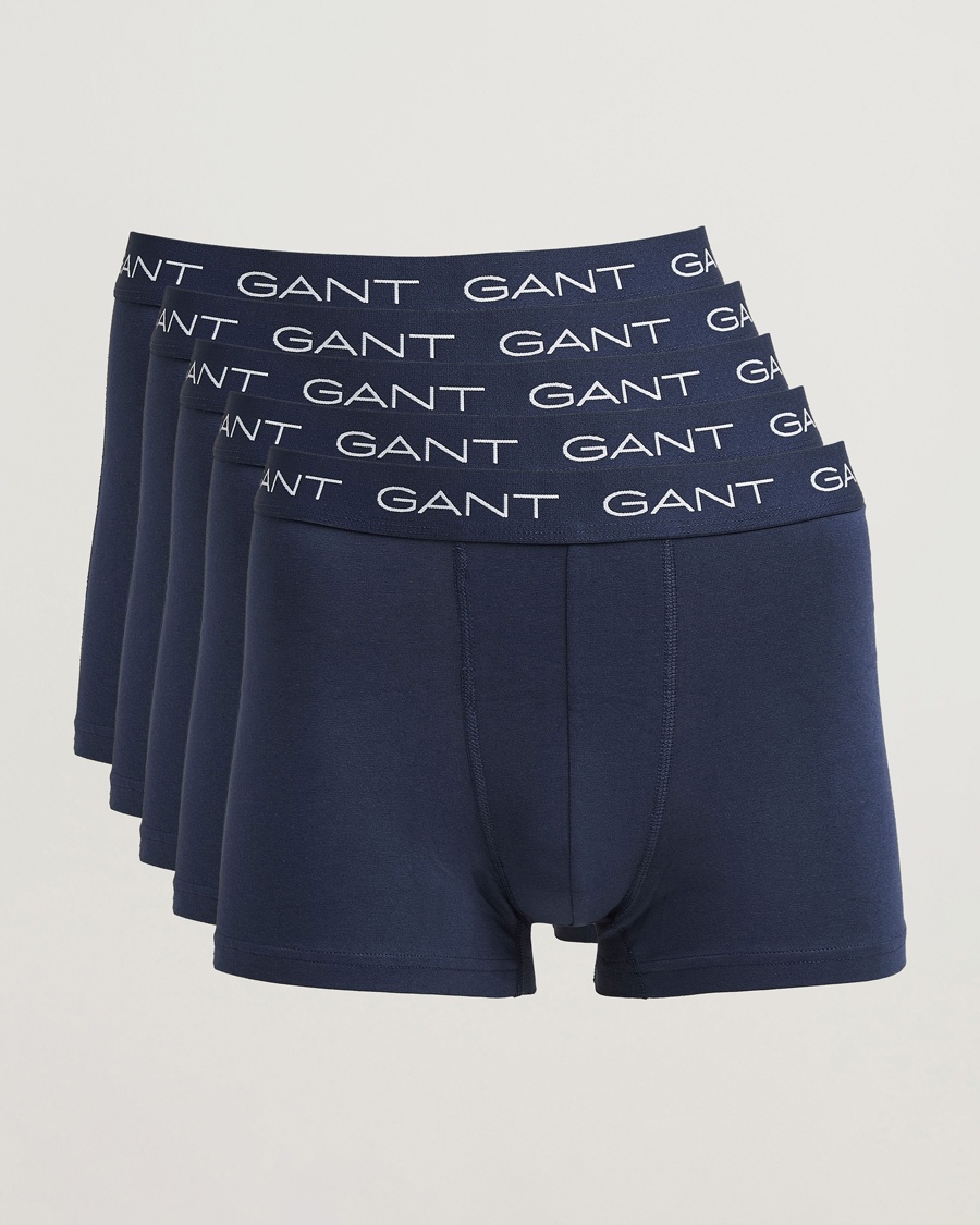 Homme | Maillot De Bains | GANT | 5-Pack Trunks Marine