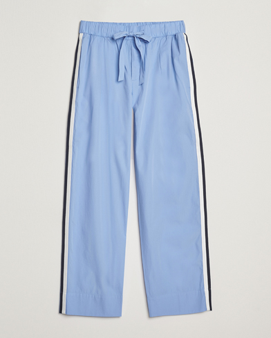 Tekla Grosgrain Stripes Pyjama Pants Cornflower Blue – Bleu