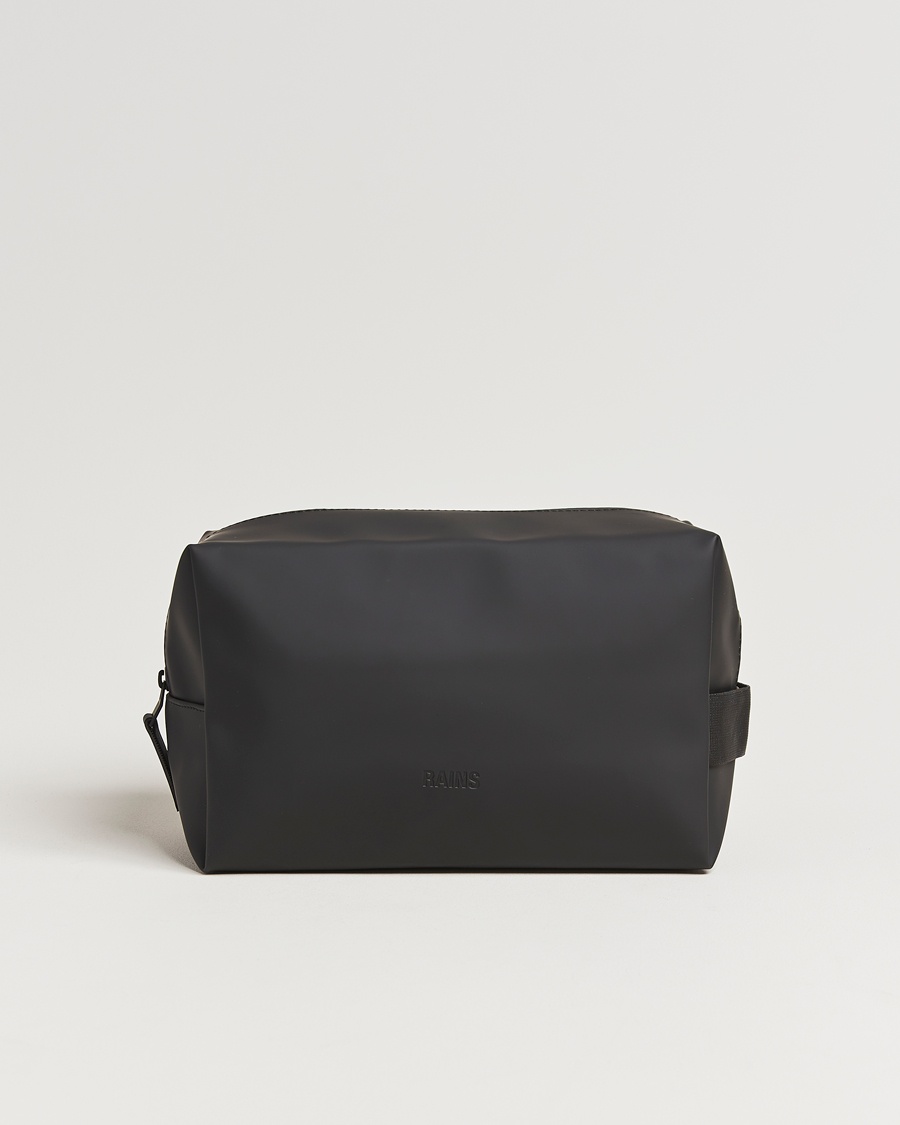 RAINS Washbag Large Black – Zwart