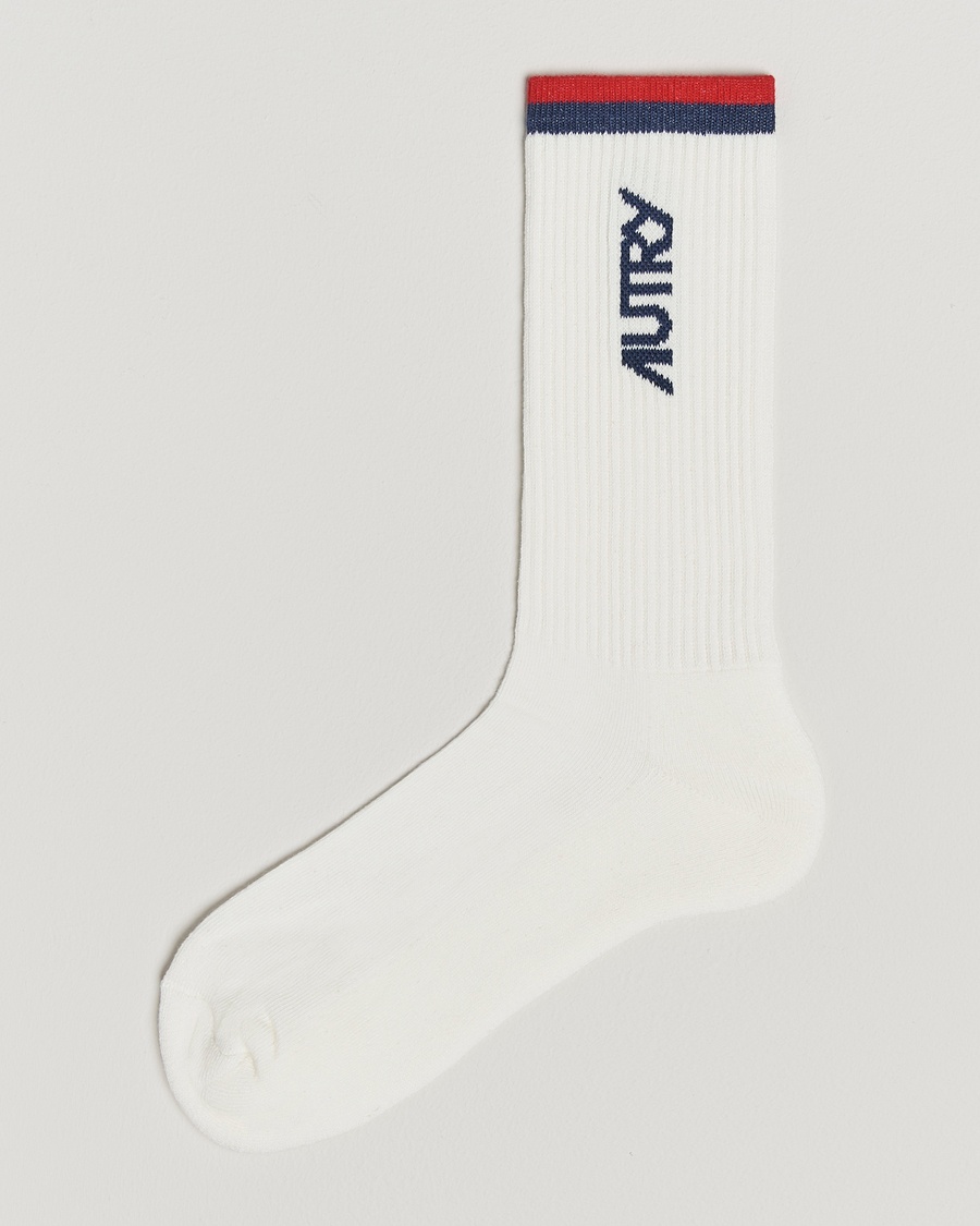 Homme | Vêtements | Autry | Logo Socks Cream