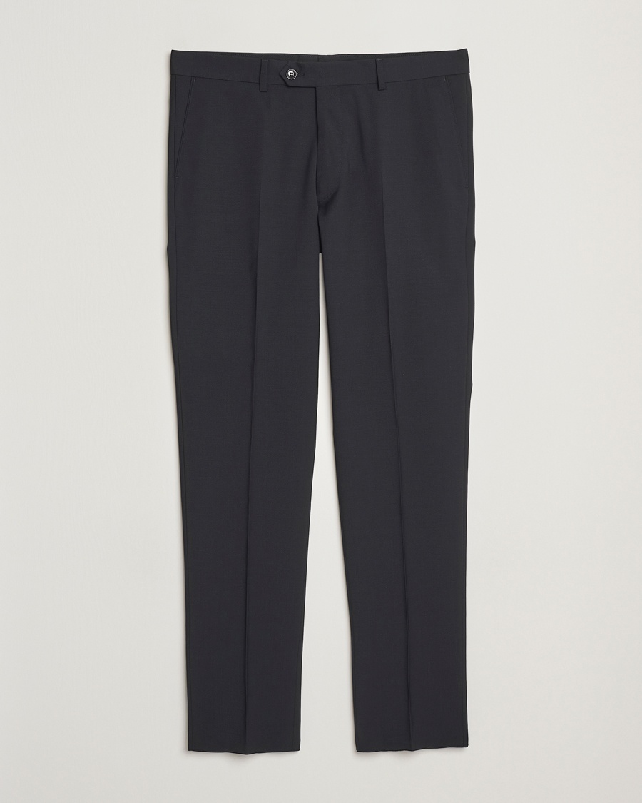 Homme | Soldes -20% | Oscar Jacobson | Denz Wool Blend Trousers Black