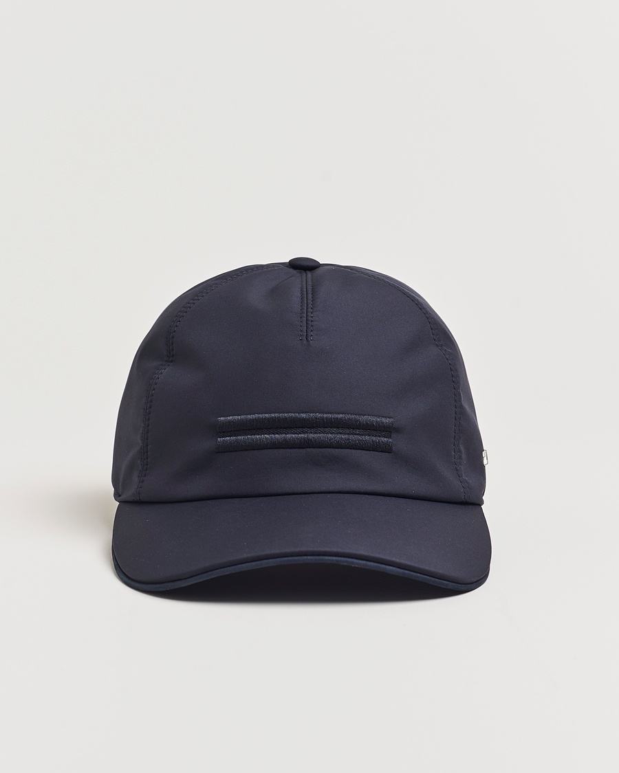 Zegna Padded Baseball Cap Navy – Blauw