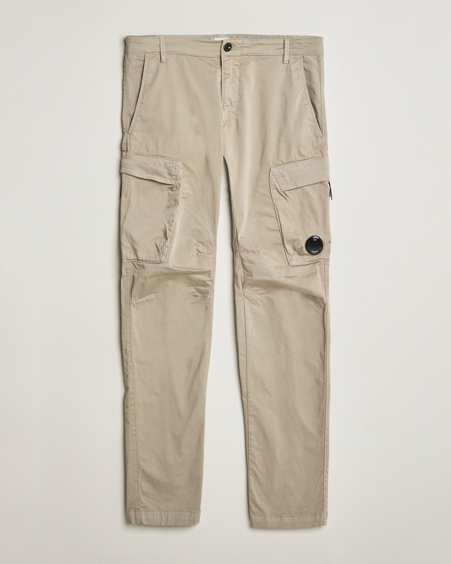 Homme | Pantalon Cargo | C.P. Company | Satin Stretch Cargo Pants Beige