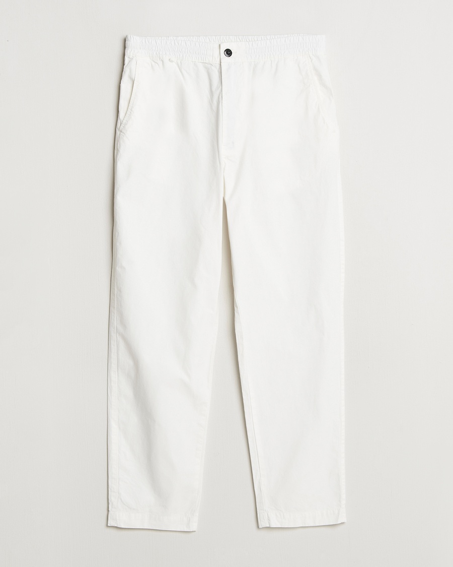 Homme | Pantalons À Cordon | C.P. Company | Microreps Drawstring Pants White