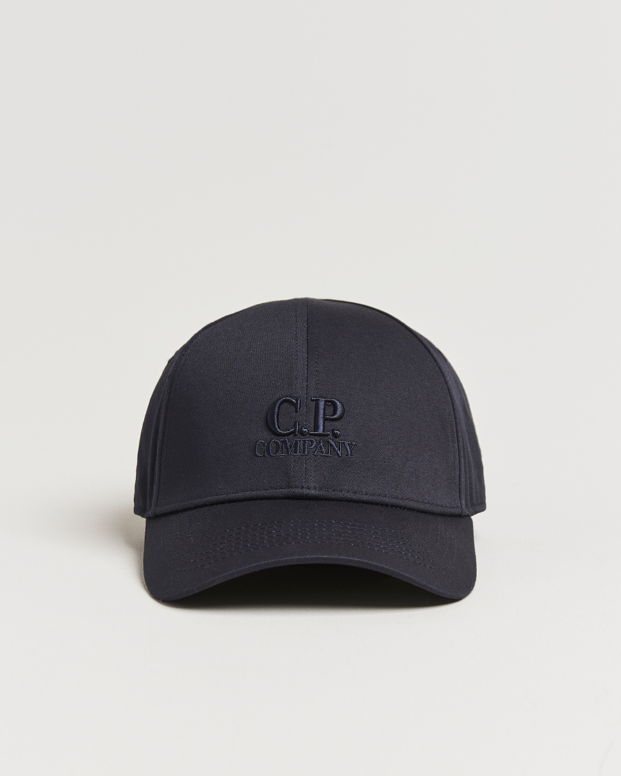 Homme | Bobs Et Casquettes | C.P. Company | Cotton Gabardine Cap Navy