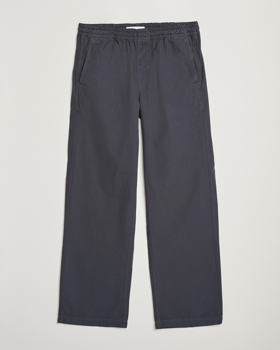 Heren | Broeken | Palmes | Lucien Ripstop Trousers Charcoal