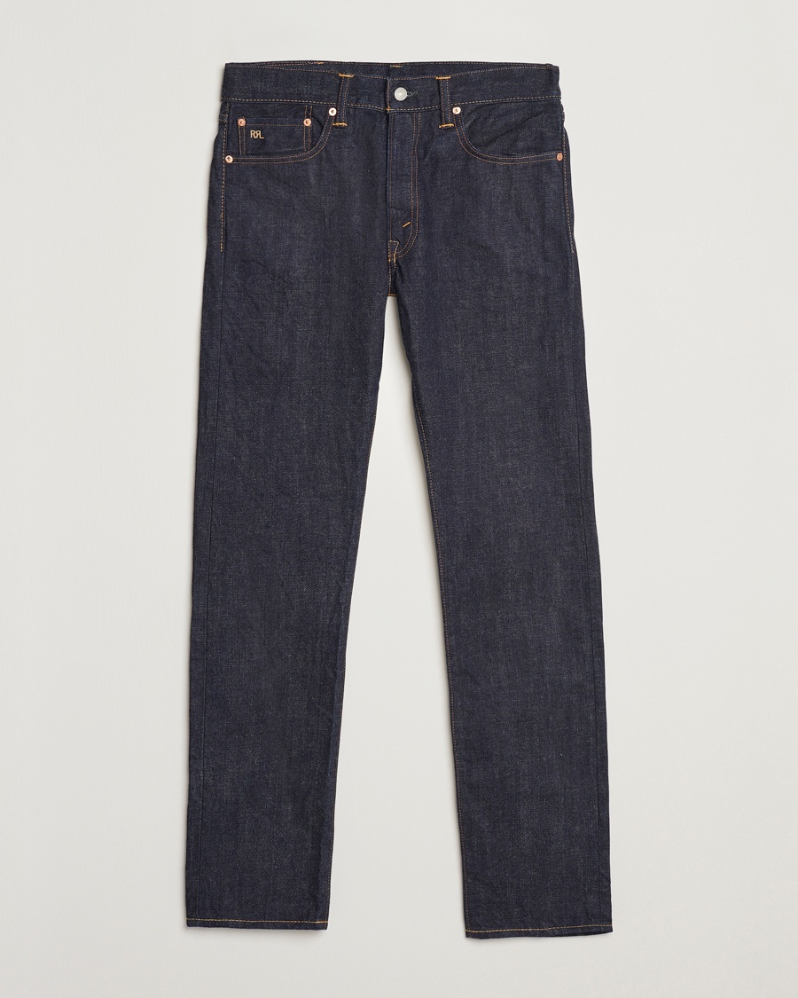Homme | | RRL | Slim Fit 5-Pocket Denim East/West Rinse