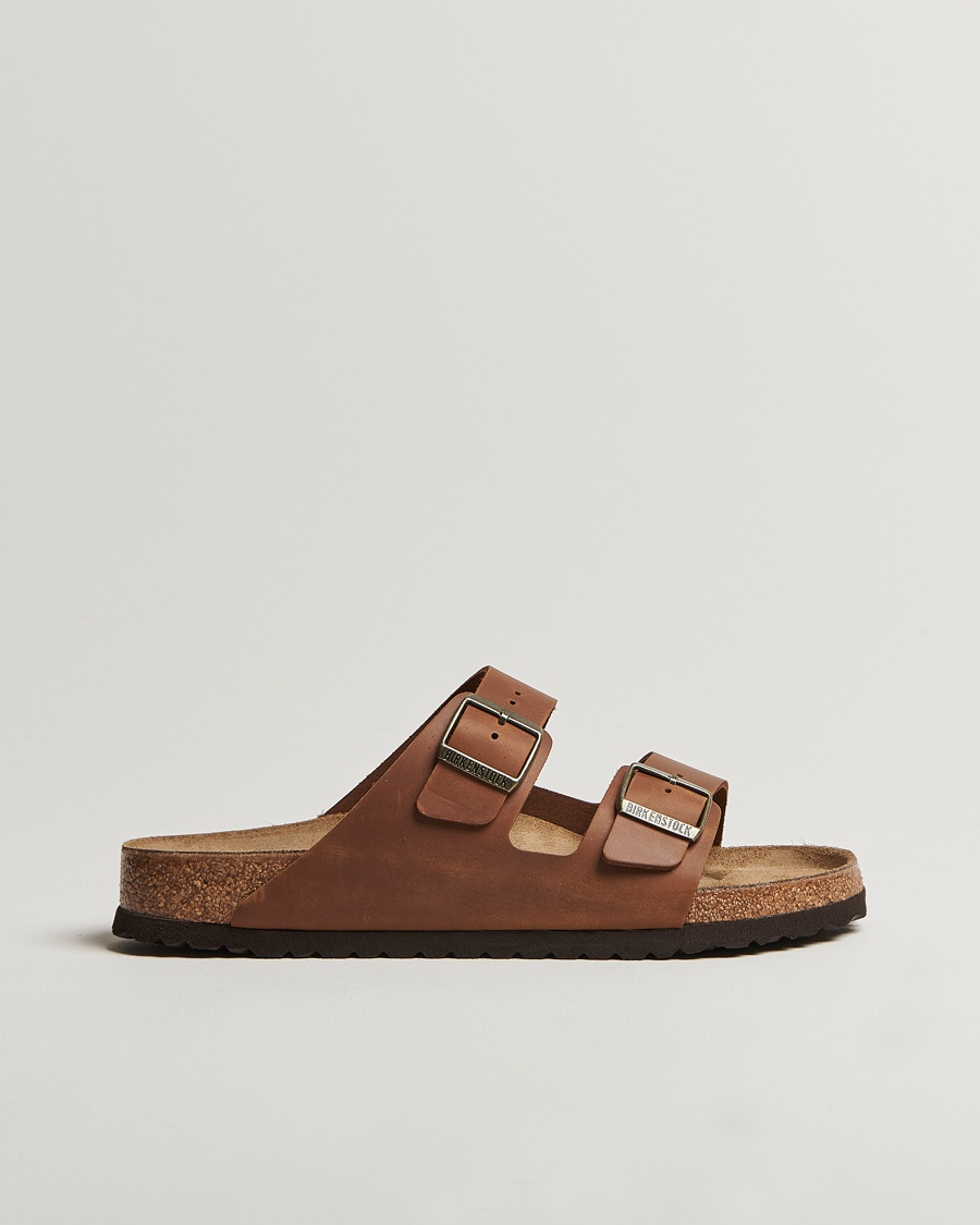BIRKENSTOCK Arizona Classic Footbed Cognac Oiled Leather – Bruin