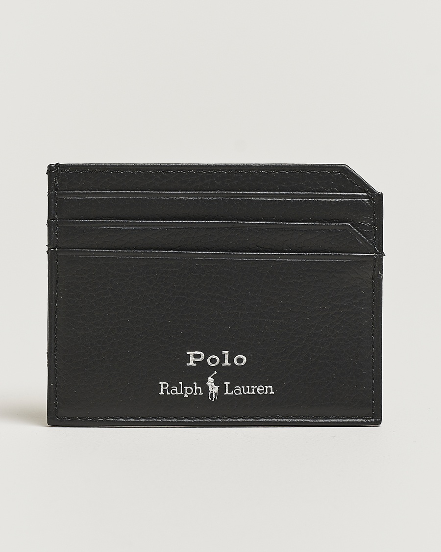 Polo Ralph Lauren Polo Ralph LaurenPebble Leather Card CaseBlack – Zwart