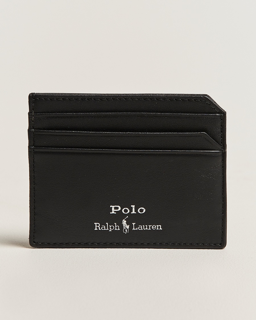 Polo Ralph Lauren Polo Ralph LaurenCard Holder Smooth LeatherBlack – Zwart
