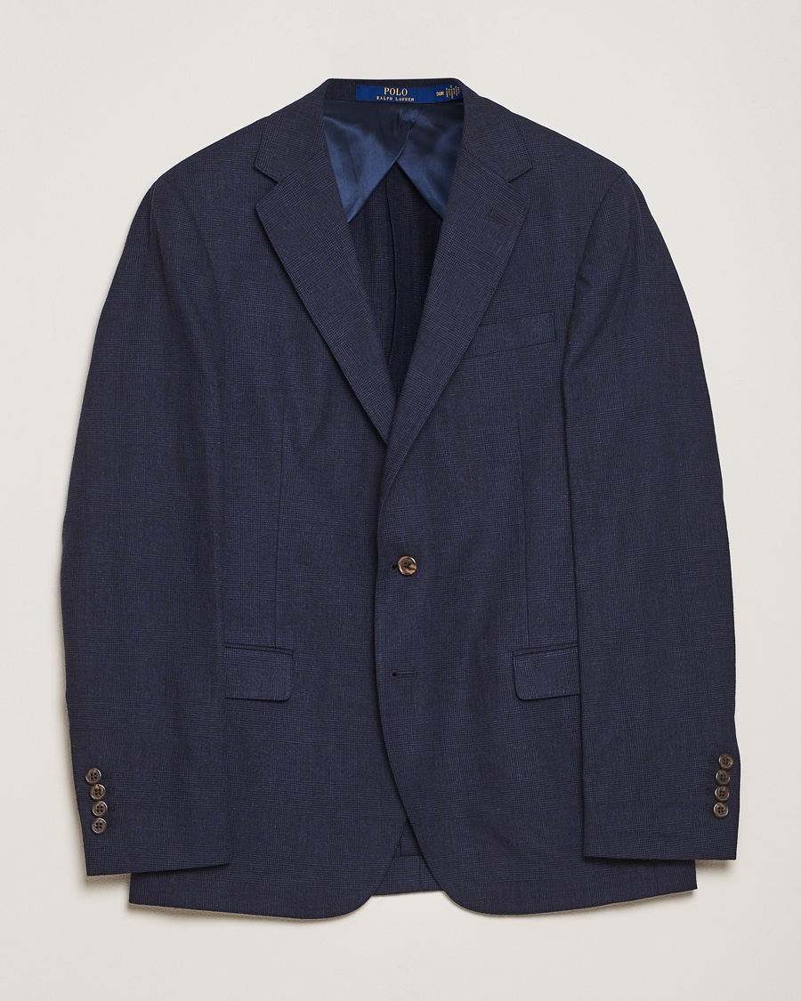 Homme | | Polo Ralph Lauren | Tonal Glenplaid Sportcoat Dark Navy/Navy