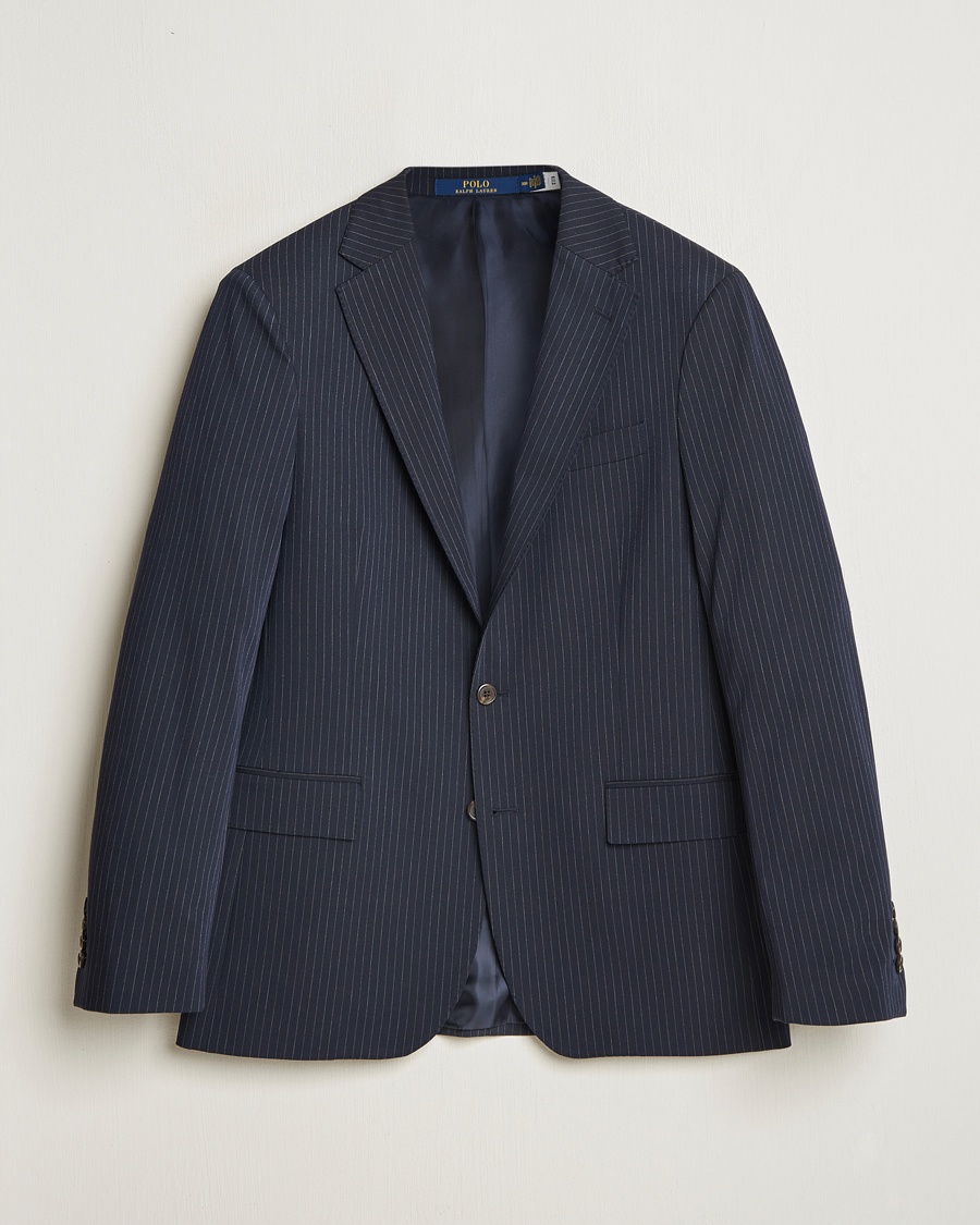 Homme | | Polo Ralph Lauren | Twill Pinstriped Suit Jacket Navy/Grey