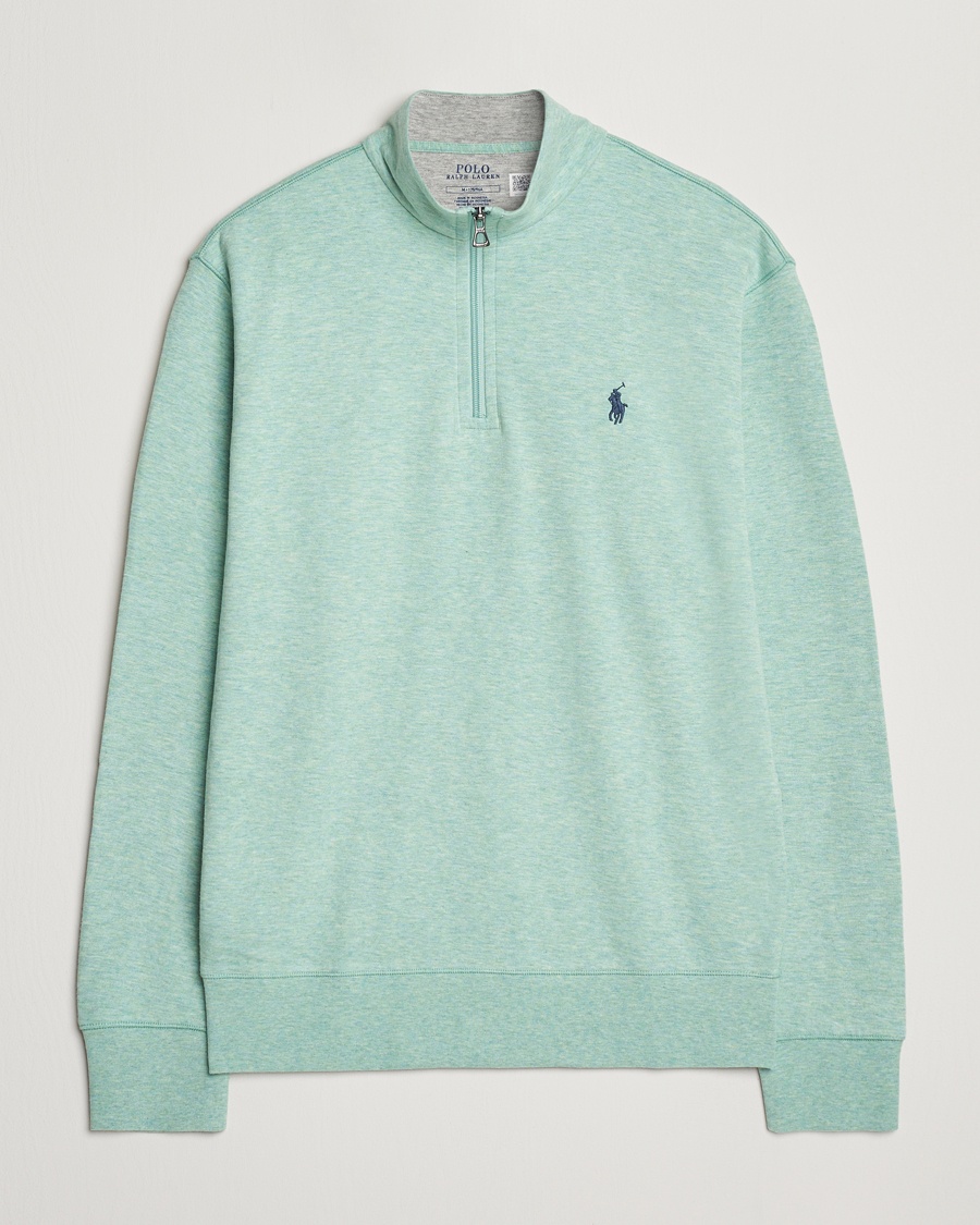 Heren | Half-zip | Polo Ralph Lauren | Tech Double Knit Half Zip Celadon Heather