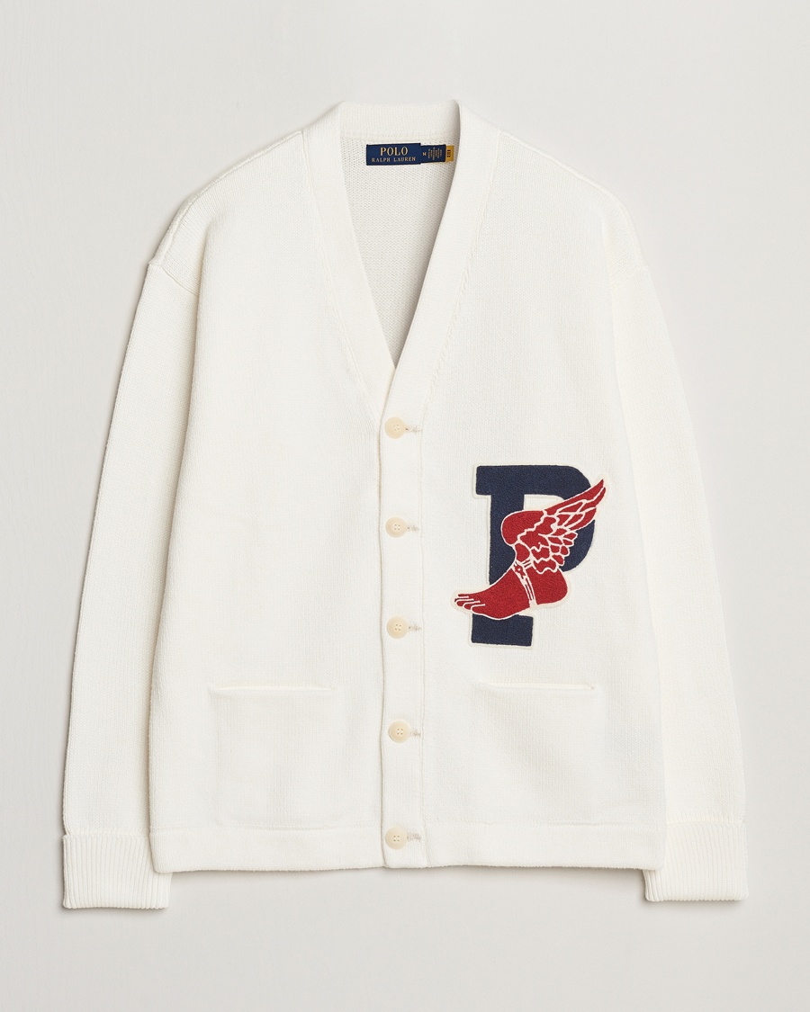 Heren | Cardigans | Polo Ralph Lauren | P Wing Cotton Cardigan Cream