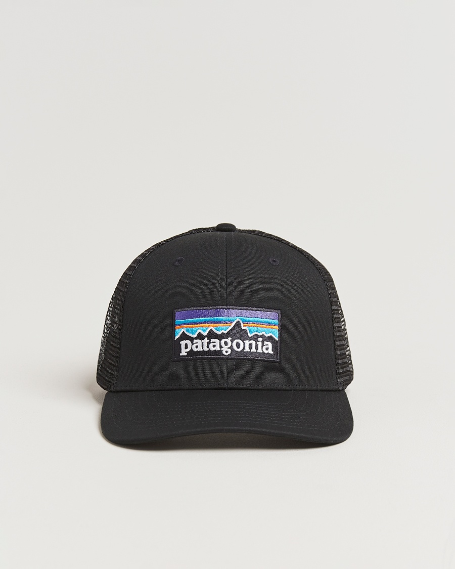 Patagonia PatagoniaP-6 Logo Trucker HatBlack – Zwart
