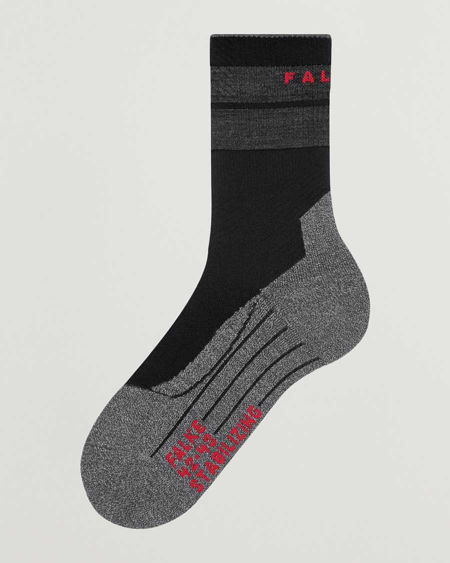 Heren | Sokken | Falke Sport | TK Compression Stabilizing Socks Black