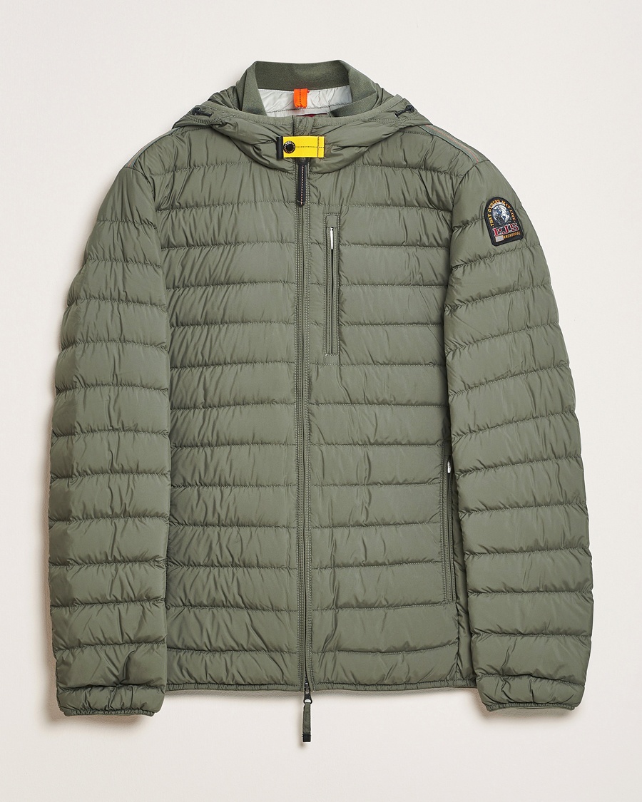 Homme | | Parajumpers | Last Minute Super Lightweight Hooded Jacket Thyme Green