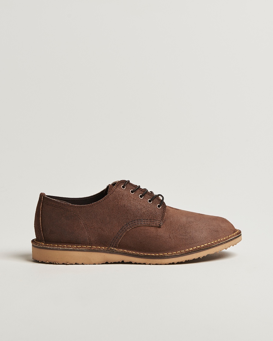 Red Wing Shoes Weekender Oxford Chocolate Muleskinner – Bruin