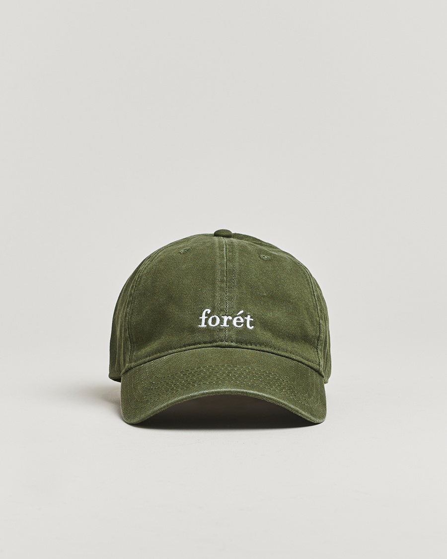 Heren | Nieuwe merken | Forét | Hawk Washed Cap Army