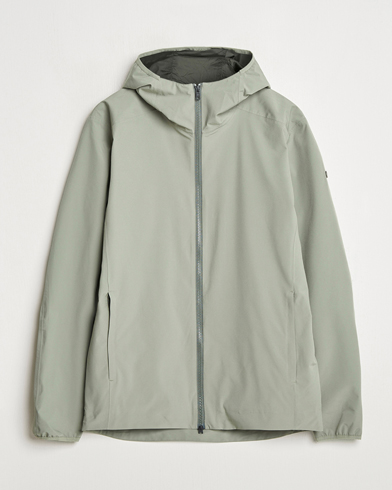 Heren | Scandinavian Edition | Scandinavian Edition | Hood Waterproof Jacket Light Green