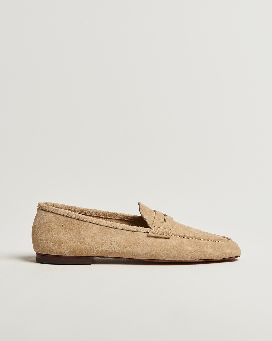 Homme | Chaussures | Ralph Lauren Purple Label | Penny Loafers Beige