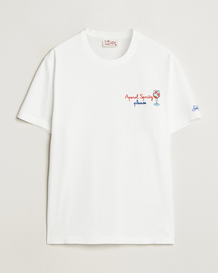 Homme | | MC2 Saint Barth | Printed Cotton T-Shirt Spritz Please