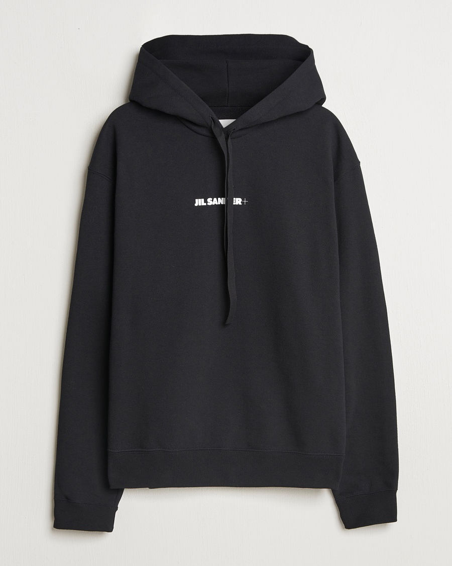Homme | Sweat-Shirts À Capuche | Jil Sander | Terry Logo Hoodie Black