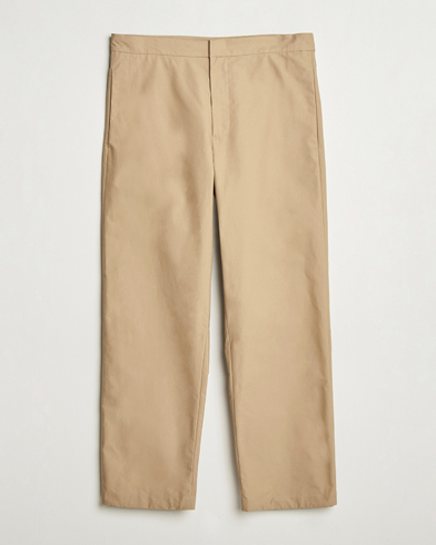 Homme | Nouveautés | Jil Sander | Organic Cotton Trousers Khaki