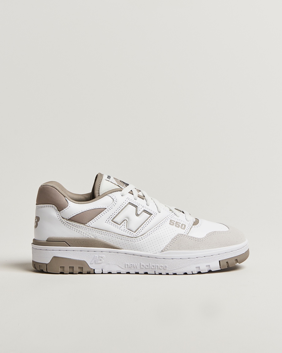 Heren | New Balance | New Balance | 550 Sneakers White/Grey