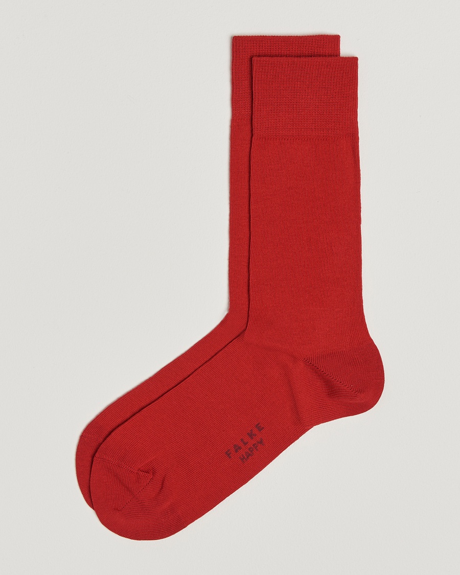 Falke Happy 2-Pack Cotton Socks Scarlet – Rouge