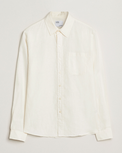 Homme | Colorful Standard | Colorful Standard | Garment Dyed Linen Shirt Ivory White