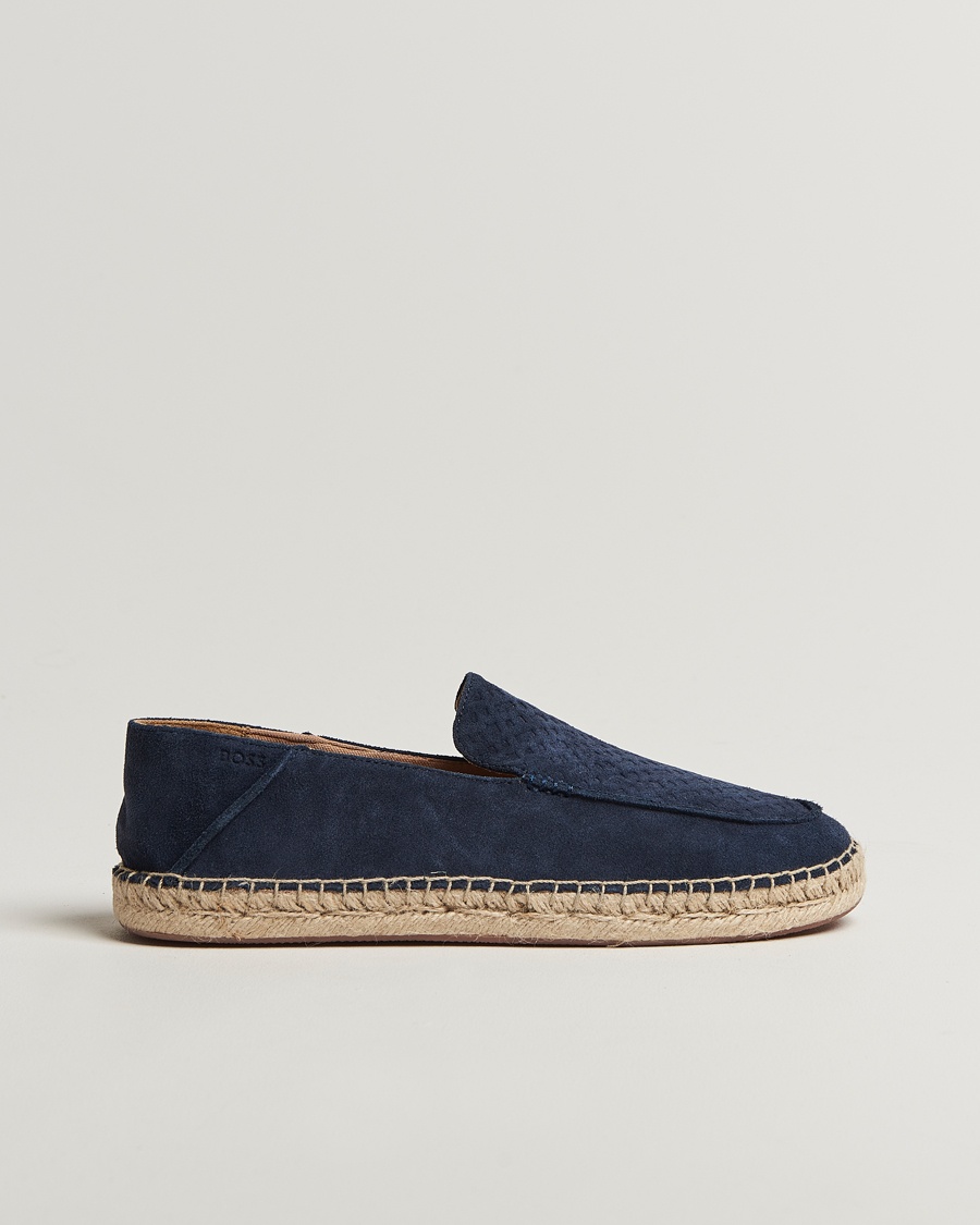 Heren | Schoenen | BOSS BLACK | Madeira Espadrilles Dark Blue