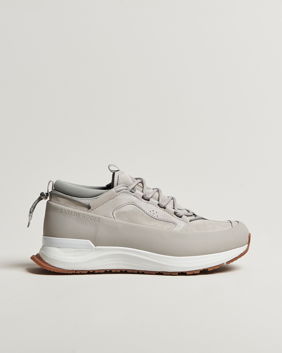 Homme | Chaussures En Daim | Canada Goose | Glacier Trail Sneakers Limestone