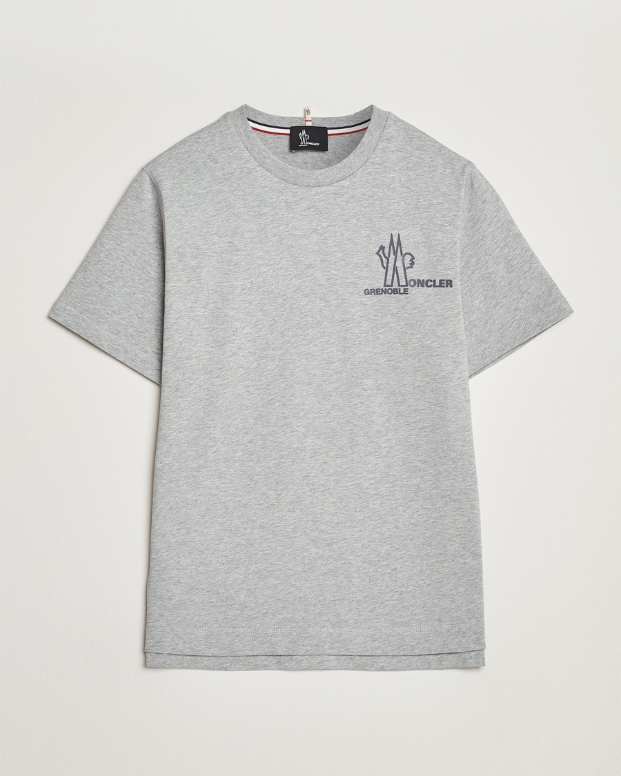 Homme | T-shirts | Moncler Grenoble | Logo T-Shirt Heather Grey