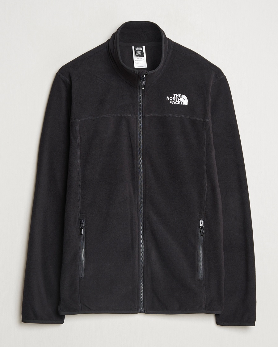 Heren | Truien | The North Face | Glacier Full Zip Fleece Black