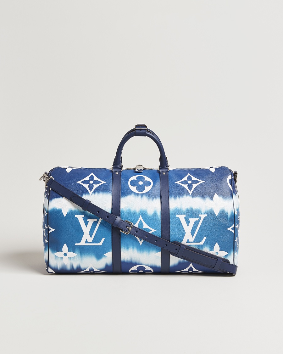 Louis Vuitton Pre-Owned Keepall Bandoulière 50 Escale Limited Edition – Blauw
