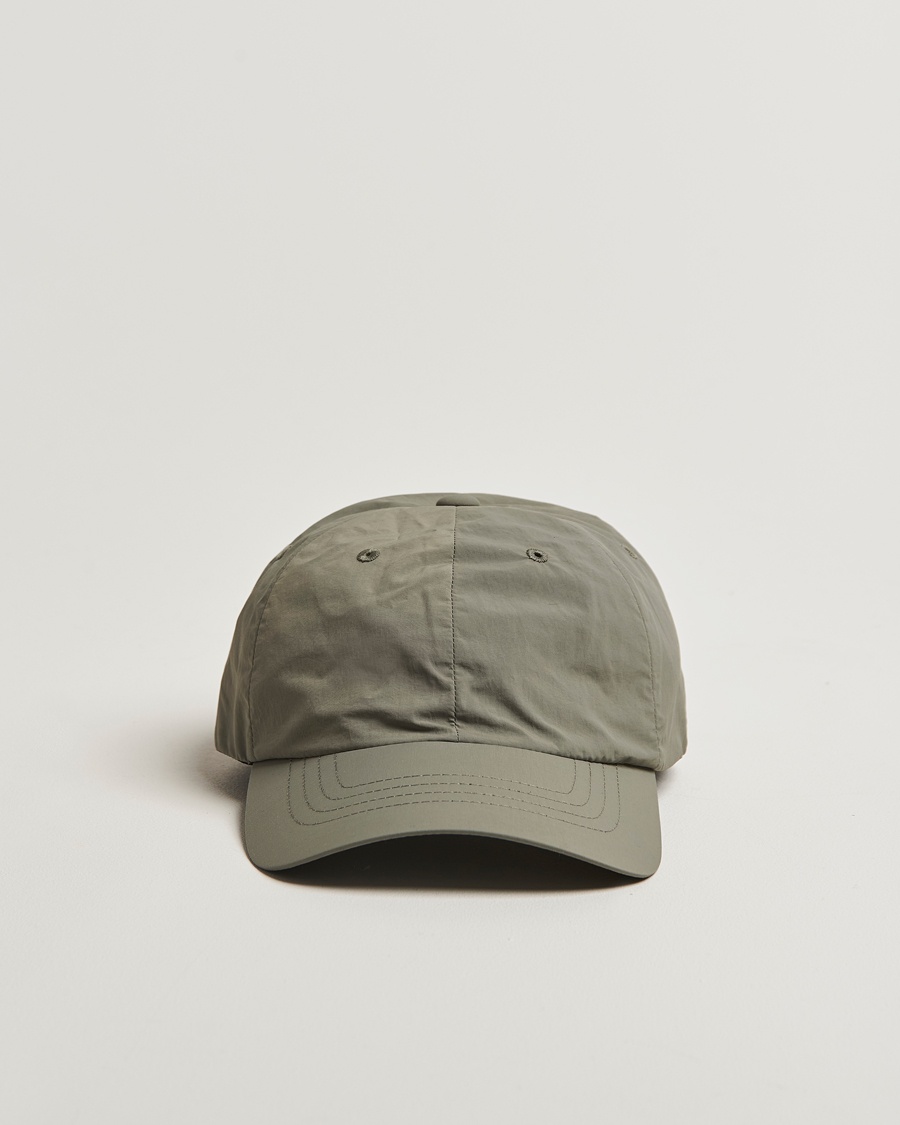 Homme | Bobs Et Casquettes | Snow Peak | Nylon Tussah Cap Light Olive
