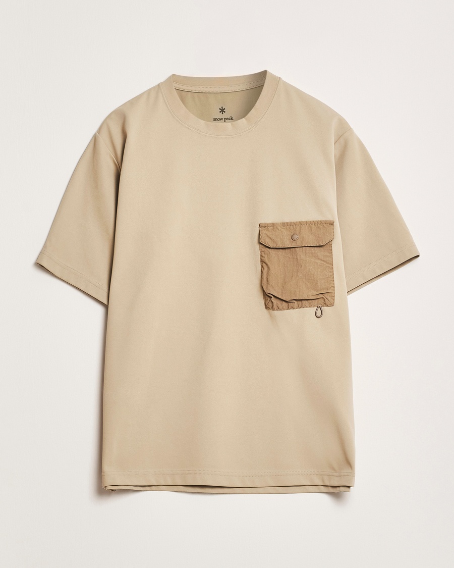 Homme | Snow Peak | Snow Peak | Insect Shield T-Shirt Beige