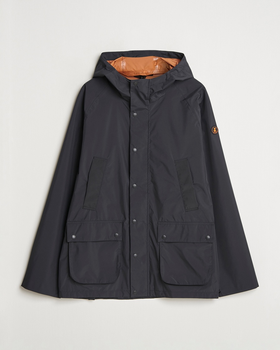 Homme | Save The Duck | Save The Duck | Ghibli Wind/Water Resistant Hooded Jacket Black