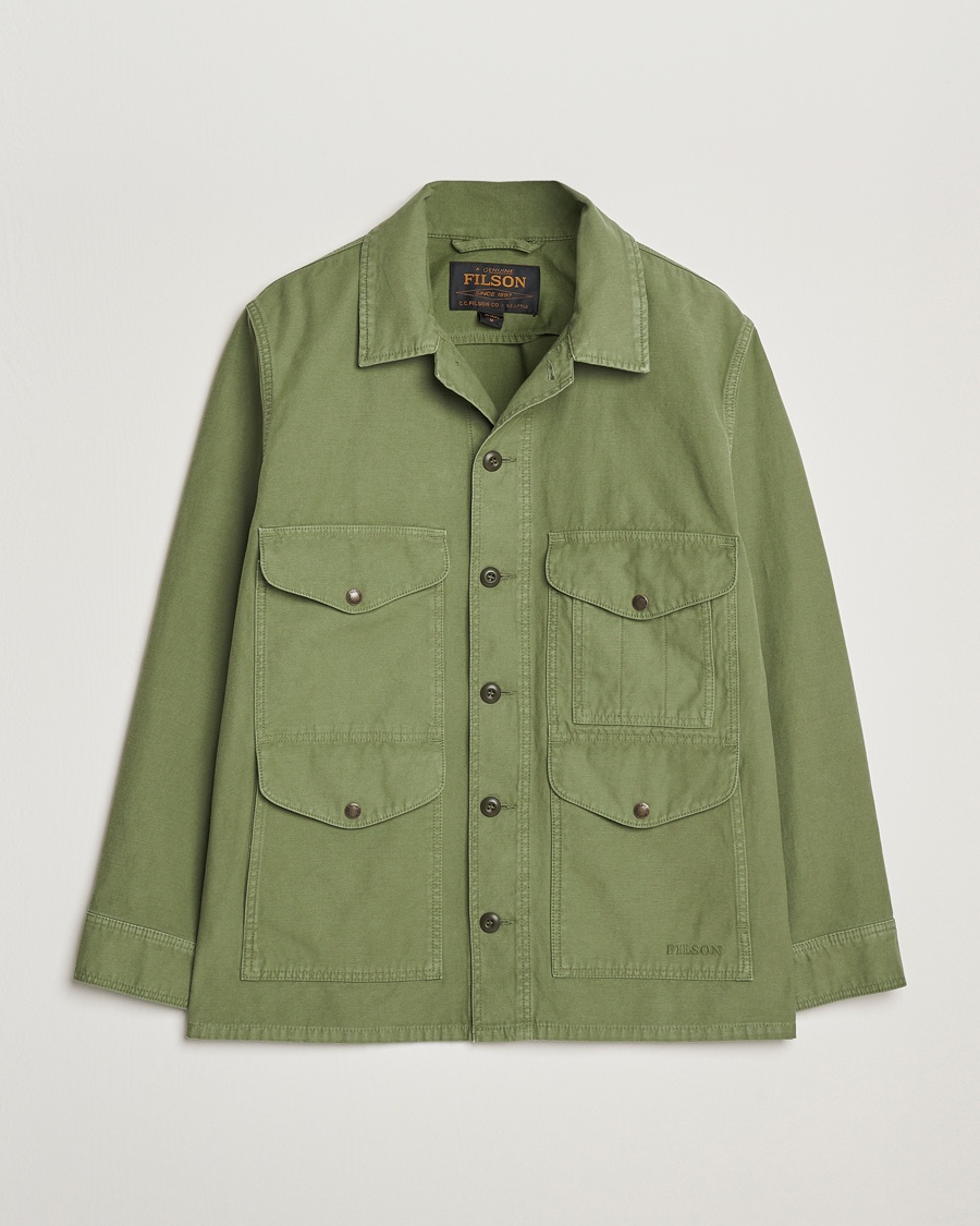 Filson Reverse Sateen Field Cruiser Washed Green – Vert